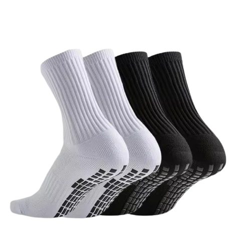 4x Pairs of Plain Grip Socks (Mixed)