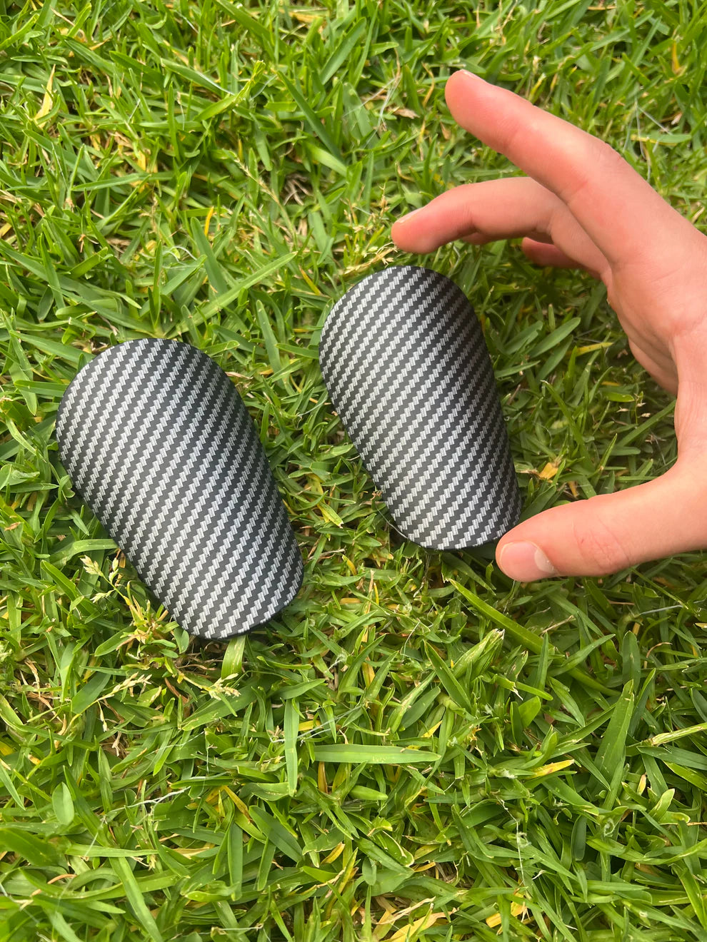 Carbon Fibre Mini Shin Pads