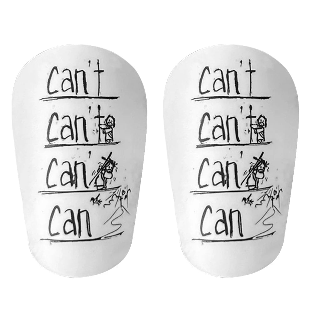 White Can Shin Pads (Mini)